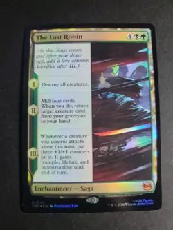 The Last Ronin (Foil) Mythic MTG Ninja Turtles - Image 1
