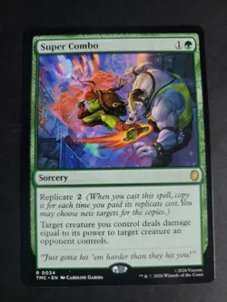 Super Combo Rare MTG Ninja Turtles Commander - Image 1