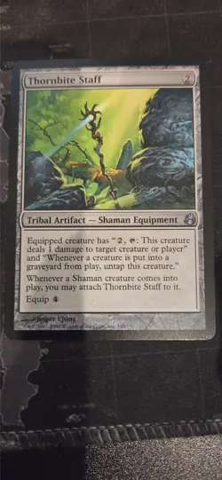 MtG Thornbite Staff - Image 1