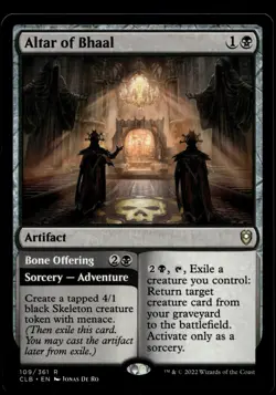 Altar of Bhaal #109 MTG Commanders Legend Baldur's Gate M/NM X1 - Image 1