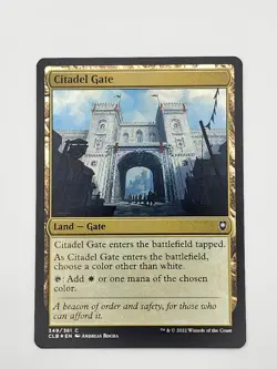 MTG Citadel Gate Commander Legends: Battle for Baldur's Gate 349/361 Foil - Image 1