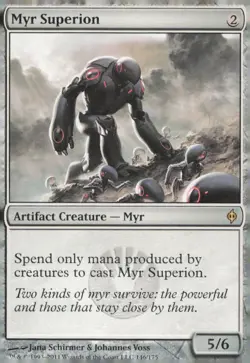 New Phyrexia #146 Myr Superion - Image 1