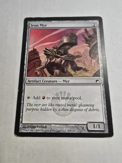 Iron Myr Scars of Mirrodin Regular LP/MP - Image 1