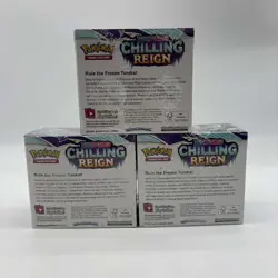 Lot of (3) Pokemon TCG SWSH Chilling Reign Booster Boxes Sealed - Image 5