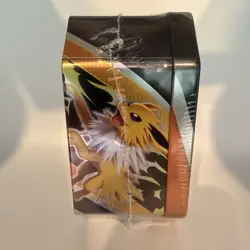 Pokemon TCG - Eevee Evolutions Tin - Jolteon V - New & Sealed - Image 2