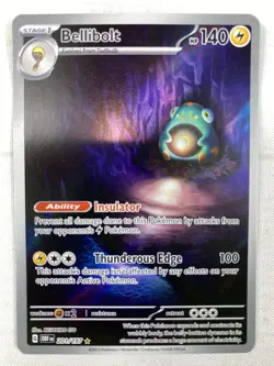 Bellibolt IR 201/197 Obsidian Flames Illustration Rare Holo Pokemon NM - Image 1