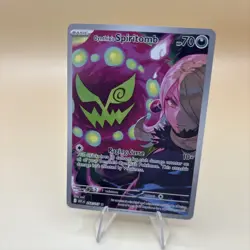 Pokemon Cynthia's Spiritomb ME3 Ascended Heroes 244/217 Illustration Rare - Image 1