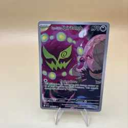 Pokemon Cynthia's Spiritomb ME3 Ascended Heroes 244/217 Illustration Rare - Image 2