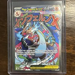 Mega Charizard X EX #23 Pokemon Promo (English) Ultra Rare Near Mint Condition - Image 1