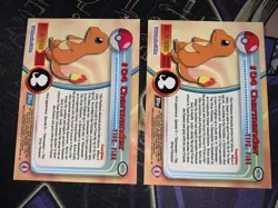 Charmander Holo Foil 1999 Pokemon - Topps Series 1 TV Animation Edition - LP Set - Image 5