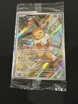 Pokemon Eevee TCG 173 Holo Promo Prismatic Evolutions Sealed - Image 1