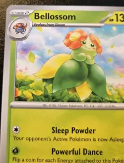 Bellossom 003/197 Uncommon Scarlet & Violet: Obsidian Flames Pokemon TCG - Image 2