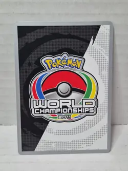 2011 Pokemon World Championships Tropical Beach BW28 The Truth Black Star Promo - Image 2