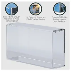 4X Acrylic Display Case for Pokemon Mega Charizard EX UPC BOX - Image 4