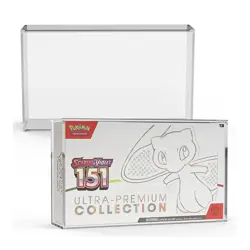 4X Acrylic Display Case for Pokemon 151 Ultra Premium Collection Box UPC - Image 2