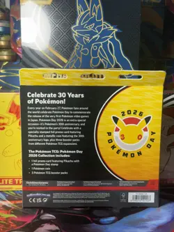 Pokemon TCG Pokemon Day 2026 Collection Box - In hand - Factory Sealed - Image 2