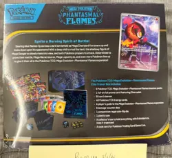 Pokemon Phantasmal Flames Mega Evolution ETB Elite Trainer Box NEW SEALED - Image 2