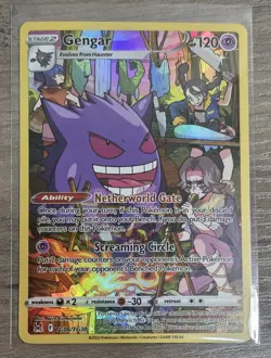 Pokemon Gengar Lost Origin Trainer Gallery TG06/TG30 Ultra Rare NM - Image 1