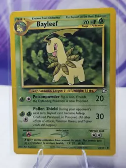 Bayleef 28/111 Pokemon TCG Neo Genesis Unlimited Regular Uncommon HP - Image 1