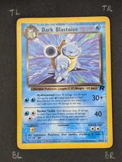 Pokemon TCG Dark Blastoise 20/82 Team Rocket Regular (LP) - Image 3