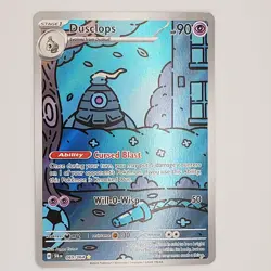 Pokemon TCG: Dusclops 069/064 Shrouded Fable Illustration Rare English NM - Image 1
