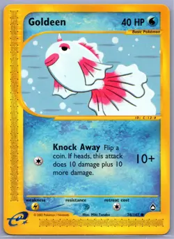 Goldeen Common Aquapolis 078/147 LP - Pokemon TCG - Image 1