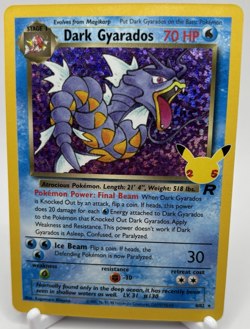 Pokemon Dark Gyarados #8/82 Celebrations Classic Collection Ultra Rare Holo NM - Image 1