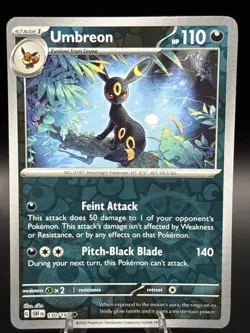 Pokemon TCG - Umbreon - 130/197 - SV03: Obsidian Flames - Reverse Holo - Image 1