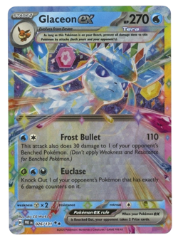 POKEMON TCG GLACEON EX 026/131 DOUBLE RARE SV: PRISMATIC EVOLUTIONS - Image 1