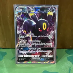 Pokemon Umbreon GX 80/149 SM Base Set Ultra Rare Holo Stage 1 English - Image 1