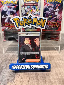 Pokemon TCG Giovanni's Charisma 197/165 Full Art SR 151 English Near Mint - Image 1