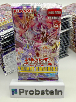 Lot Of (153) Yu-Gi-Oh! Valiant Smashers 1st Edition Booster Packs - Image 2
