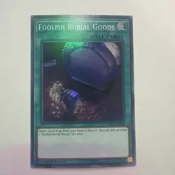 Yugioh Foolish Burial Goods DASA-EN058 Super Rare NM - Image 1
