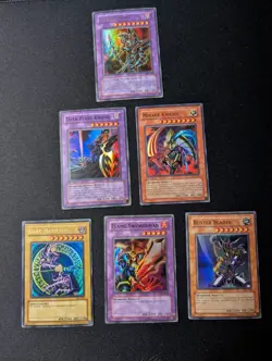 Yu-Gi-Oh Fusion Set - Dark Paladin Magician - 1st Ed Dark Flare & Mirage Knight - Image 1