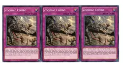 Yugioh- 3X Zoodiac Combo - Common - Unlimited - RATE-EN071 - Near Mint - Image 1