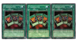 Yugioh- 3X 7 Completed - Common - Unlimited - PSV-004 - Near Mint - Image 1