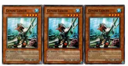 Yugioh- 3X Gemini Lancer - Common - Unlimited - PTDN-EN025 - Light Play - Image 1
