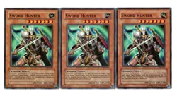Yugioh- 3X Sword Hunter - Common - Unlimited - PSV-077 - Light Play - Image 1