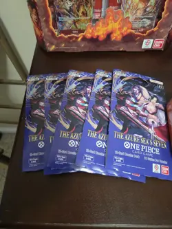 One Piece Azure Seas 1 Illustration Box Vol.5, 2 Tins, 1 Double Pack, 5 Boosters - Image 5