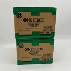 Lot of (2) One Piece Japanese OP-07 500 Years into the Future Box Case Sealed - Image 5