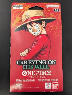 Lot of (144) One Piece TCG English OP-13 Carrying On His Will Sleeved Packs - Image 2