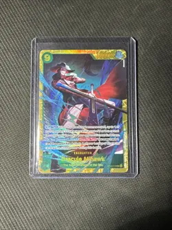 Dracule Mihawk - OP14-119 SEC - THE AZURE SEA'S SEVEN - One Piece TCG English - Image 1