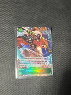 One Piece Dracule Mihawk SEC Alt Art OP14-119 The Azure Sea's Seven English - Image 1