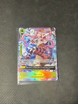 One Piece Perona OP14-111 R 1 Star Alt Art The Azure Sea's Seven - Image 1