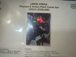 Union Arena Solo Leveling Playmat & Action Point Card Set Bandai Fest English - Image 3