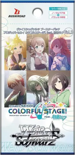Weiss Schwarz Booster Box Project Sekai Colorful Stage feat. Hatsune Miku Vol.3 - Image 4