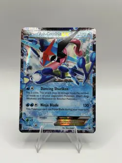 Pokemon TCG Ash-Greninja EX Promo Card XY133 - Image 1