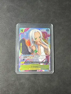 S-Snake (Alt Art) OP13-114 R Carrying on His Will - ONE PIECE Card Game - Image 1