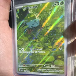 Pokemon MEW Set Charmeleon & Bulbasaur Holo Cards English 2023 151 - Image 2