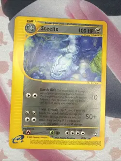 2003 Pokemon Steelix Aquapolis E-Reader Edition Card 35/147 Mint Condition - Image 1